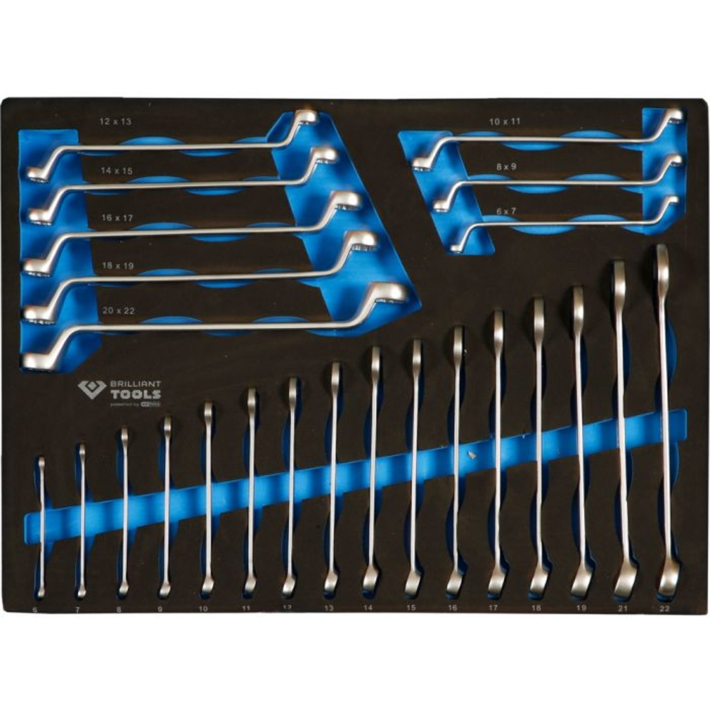 Servante d'atelier 7 tiroirs équipée de 473 outils BRILLIANT TOOLS - KS TOOLS - BT153473