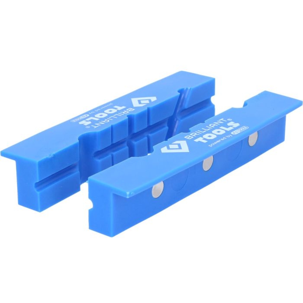 Mordaches à encoche en plastique ABs 2 pcs BRILLIANT TOOLS - KS TOOLS - BT156940