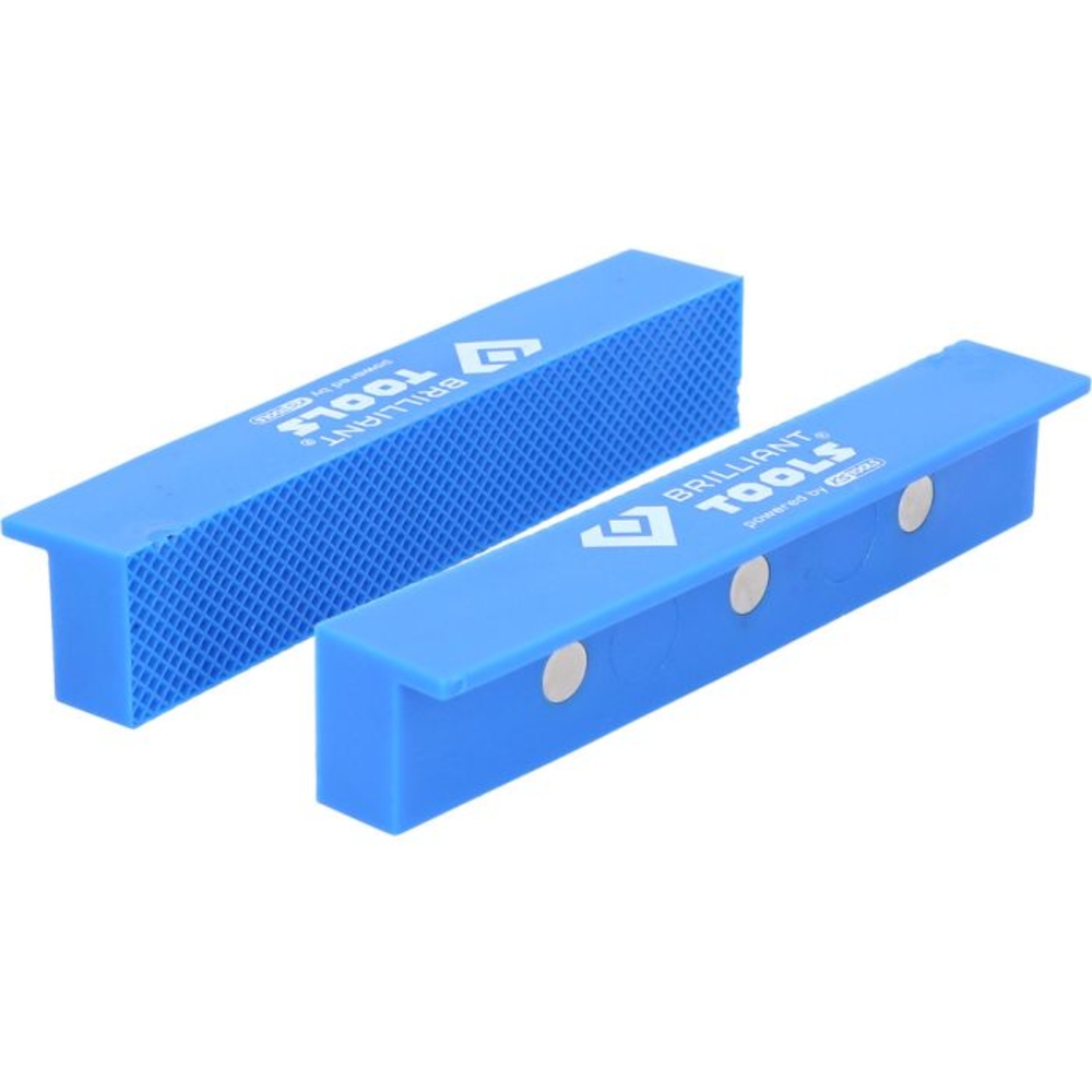 Mordaches maillées en plastique ABs 2 pcs BRILLIANT TOOLS - KS TOOLS - BT156941