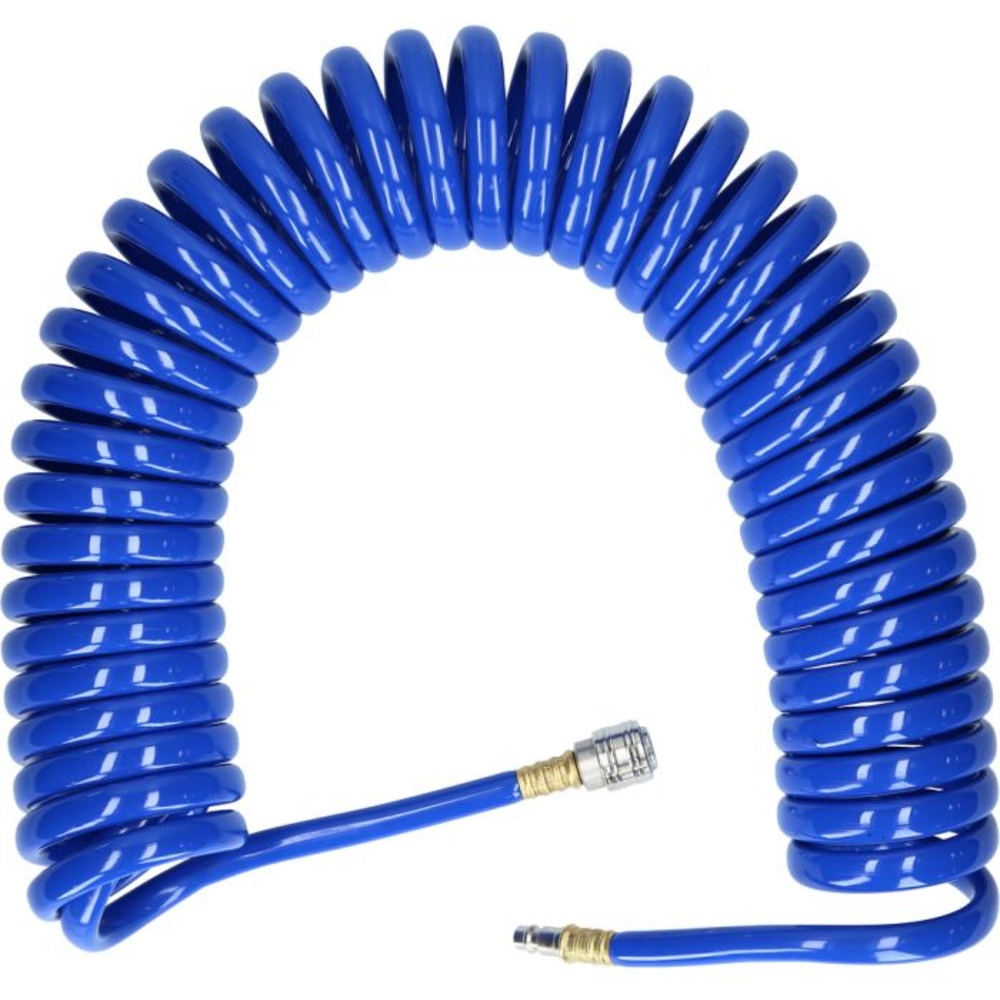 Tuyau pneumatique spiralé D10mm 10m BRILLIANT TOOLS - KS TOOLS - BT160035