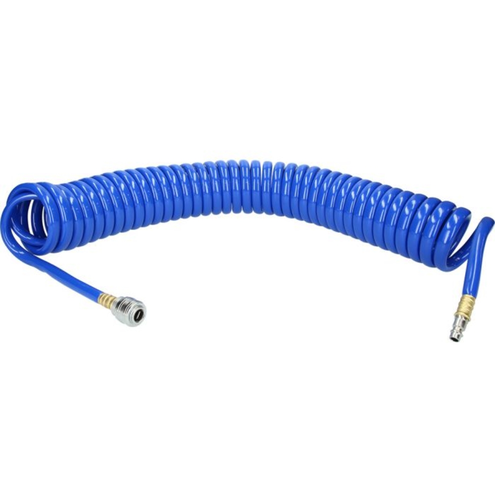Tuyau pneumatique spiralé D10mm 10m BRILLIANT TOOLS - KS TOOLS - BT160035