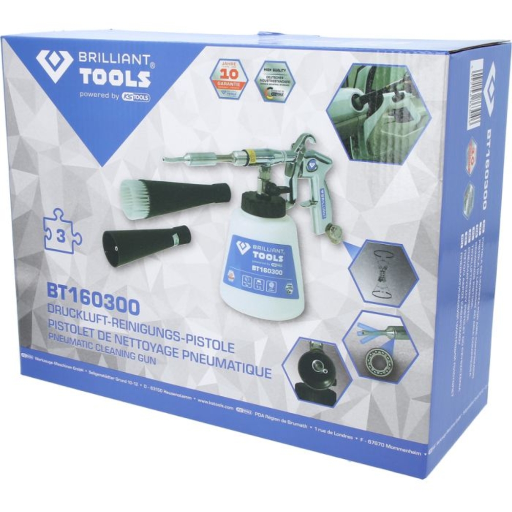 Pistolet pneumatique de nettoyage BRILLIANT TOOLS - KS TOOLS - BT160300