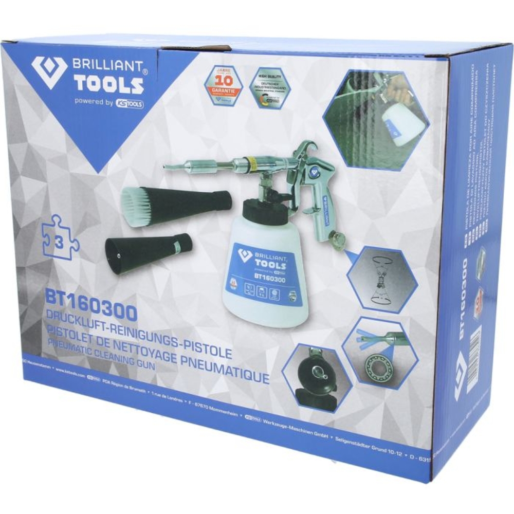 Pistolet pneumatique de nettoyage BRILLIANT TOOLS - KS TOOLS - BT160300