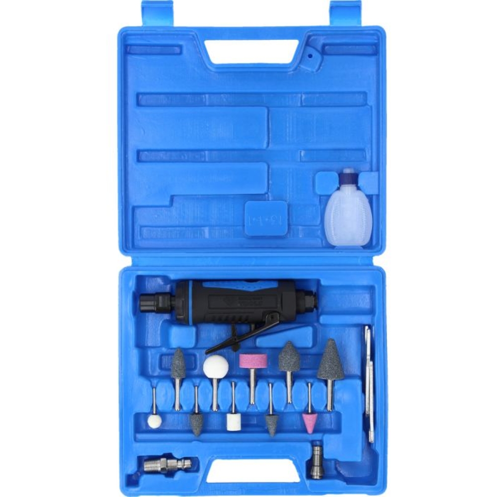 Meuleuse axiale droite pneumatique 15 pcs BRILLIANT TOOLS - KS TOOLS - BT160700