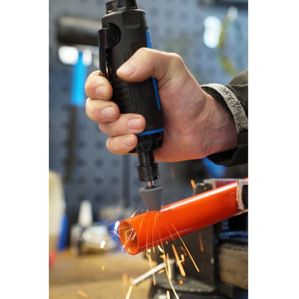 Mini meuleuse axiale pneumatique version droite BRILLIANT TOOLS - KS TOOLS - BT160705