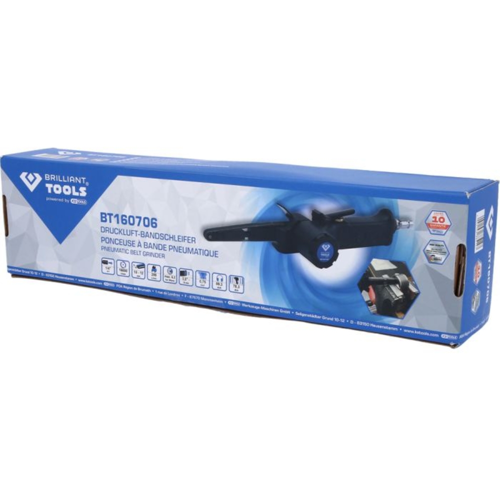 Ponceuse à bande pneumatique BRILLIANT TOOLS - KS TOOLS - BT160706
