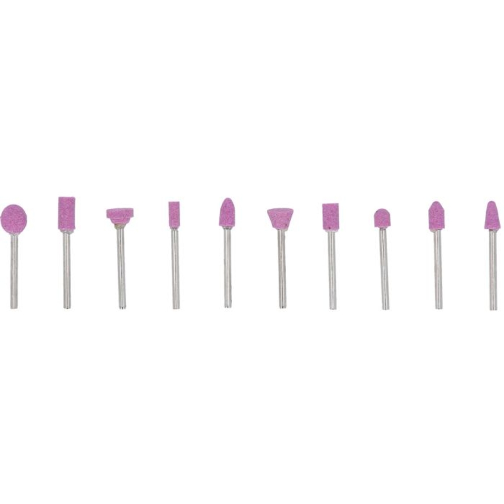 Jeu de fraises pour meuleuse stylo 10 pcs BRILLIANT TOOLS - KS TOOLS - BT160711