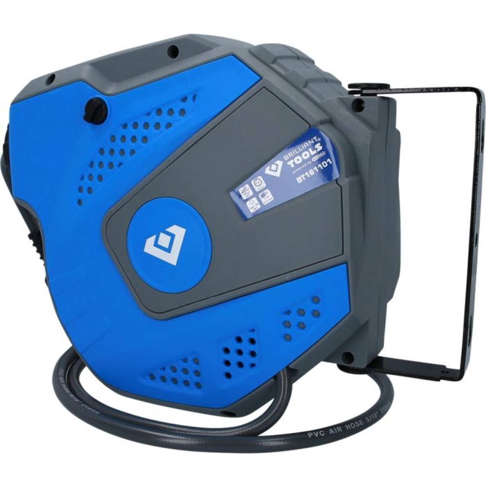 Enrouleur d'air mural D8mm raccord 1/4