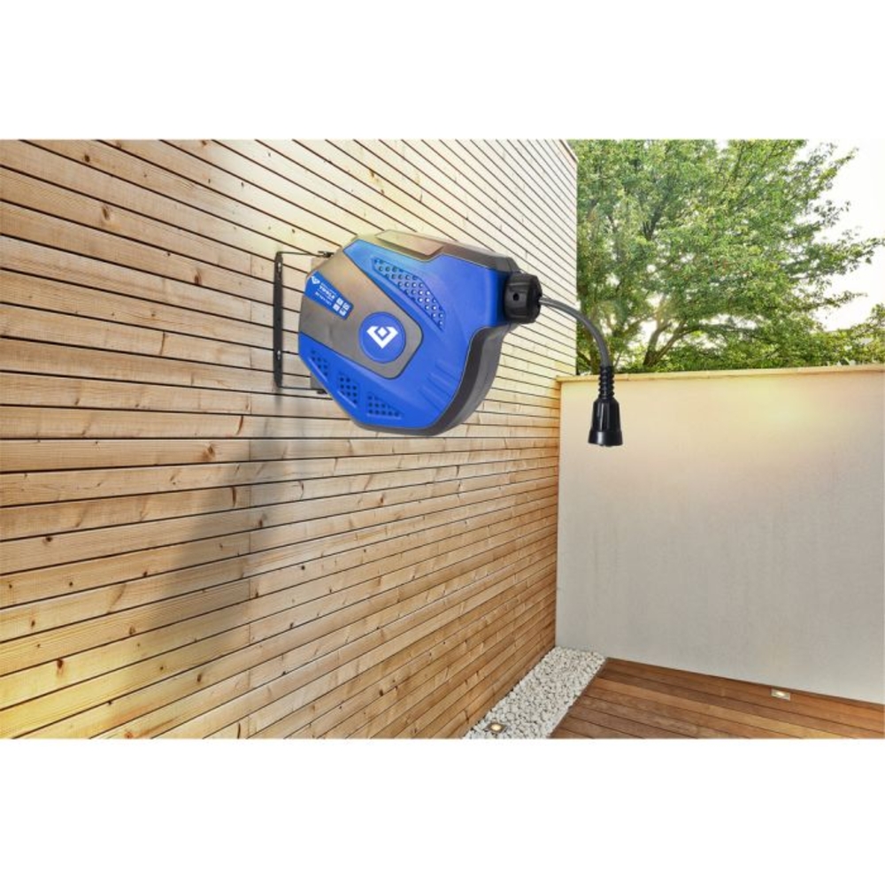 Enrouleur d'air mural D8mm raccord 1/4