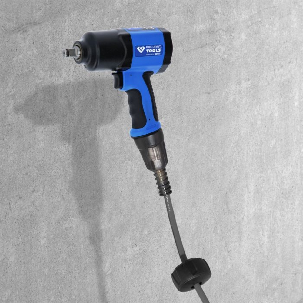 Enrouleur d'air mural D8mm raccord 1/4