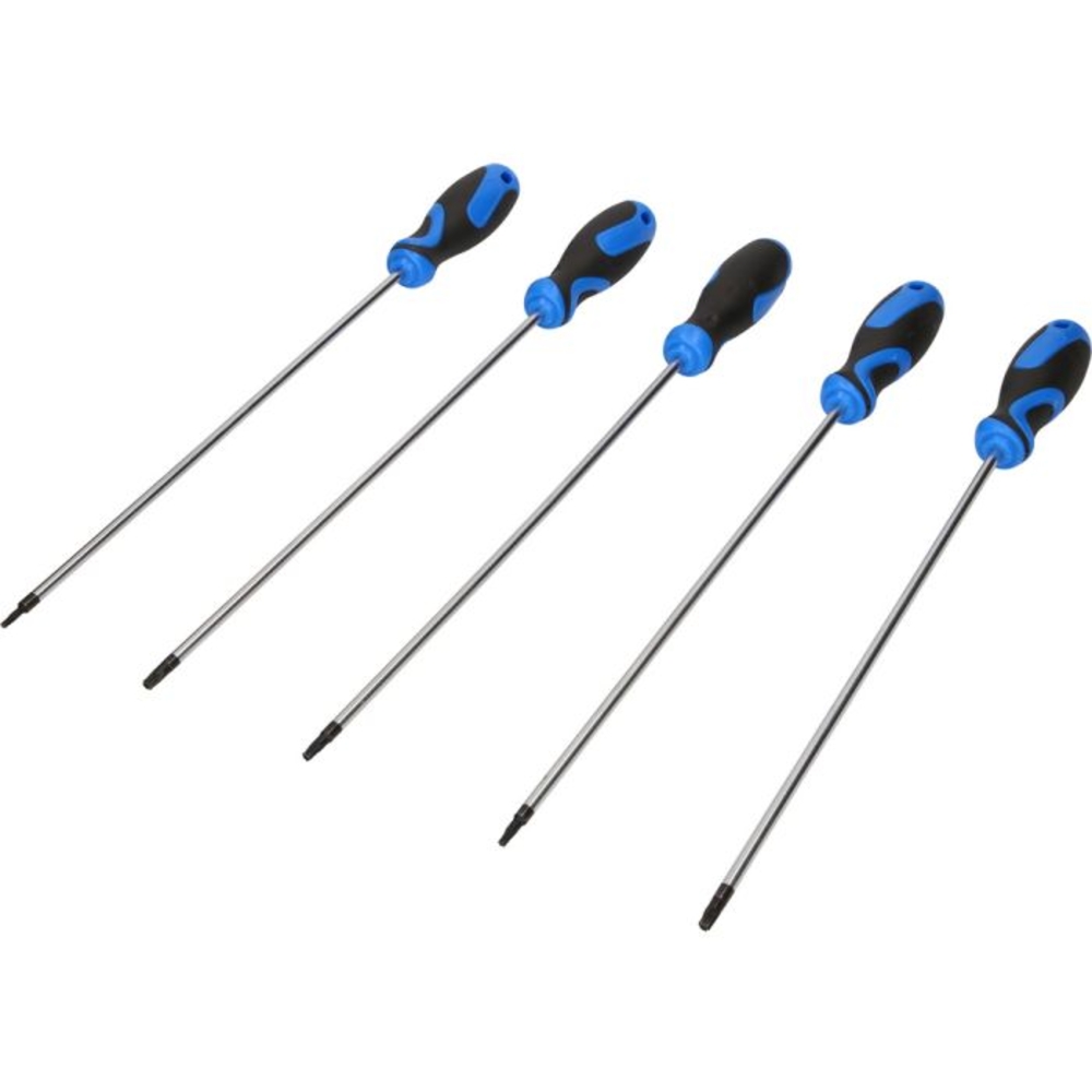 Jeu de tournevis TORX T15 à T30, 5 pcs BRILLIANT TOOLS - KS TOOLS - BT511005