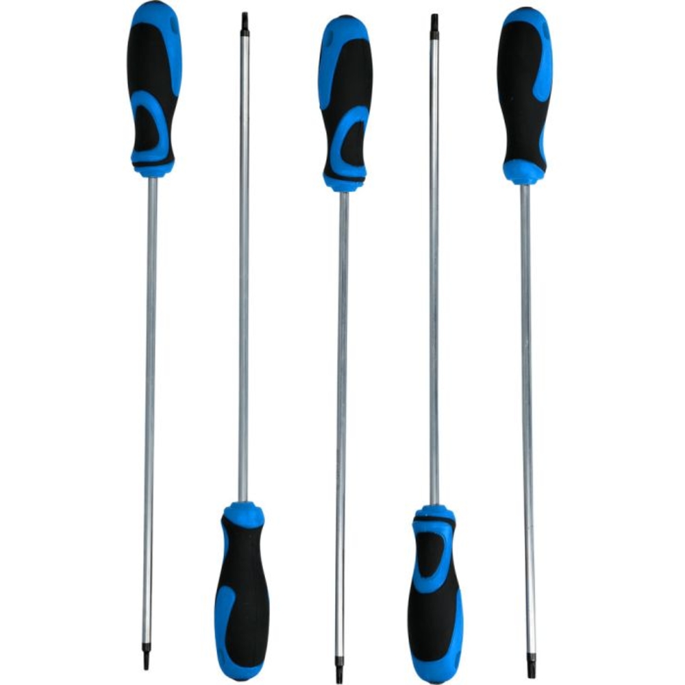 Jeu de tournevis TORX T15 à T30, 5 pcs BRILLIANT TOOLS - KS TOOLS - BT511005