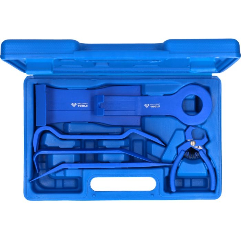 Jeu d’outils pour garnitures et agrafes 6 pcs BRILLIANT TOOLS - KS TOOLS - BT511015