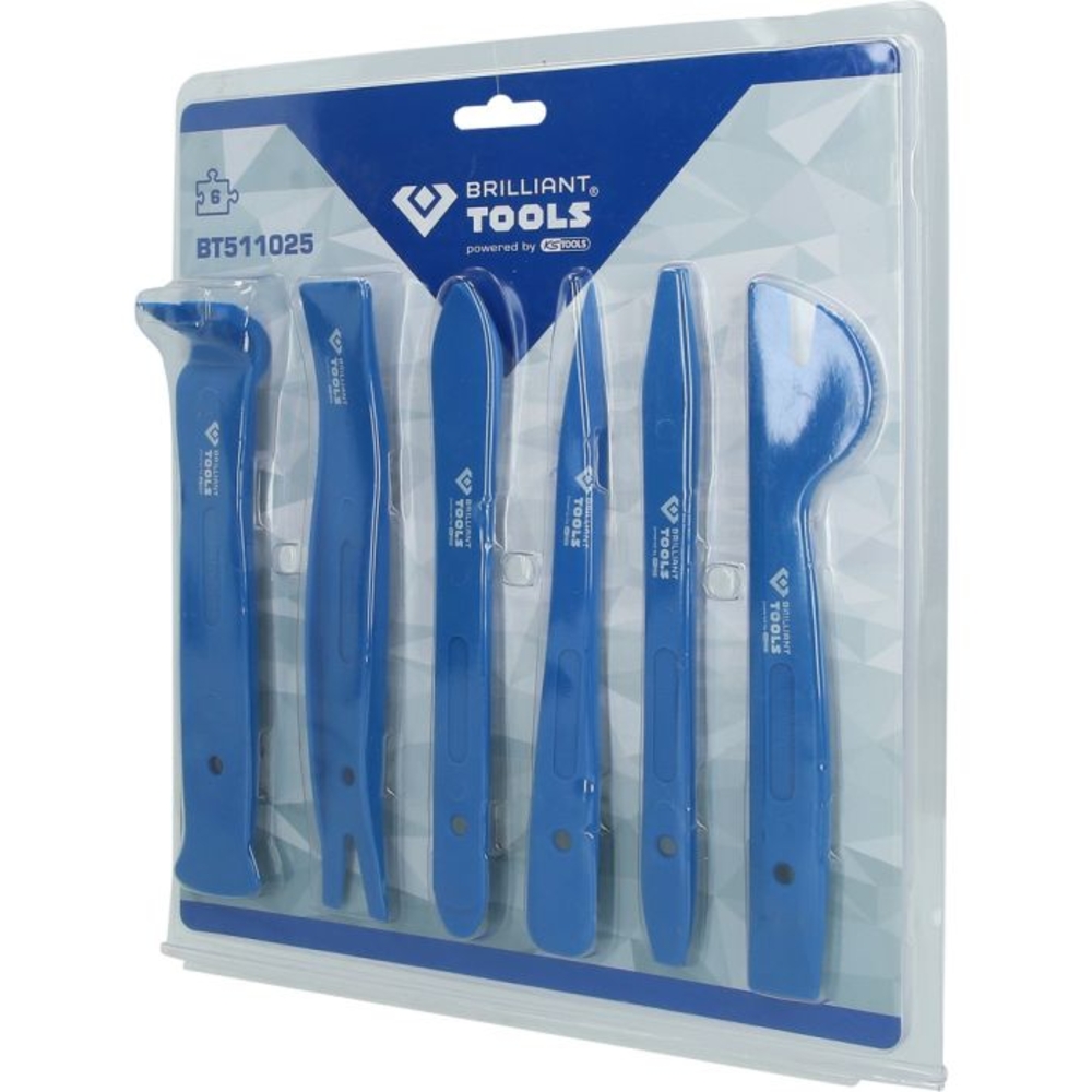 Jeu d’outils pour le démontage de garnitures 6 pcs BRILLIANT TOOLS - KS TOOLS - BT511025