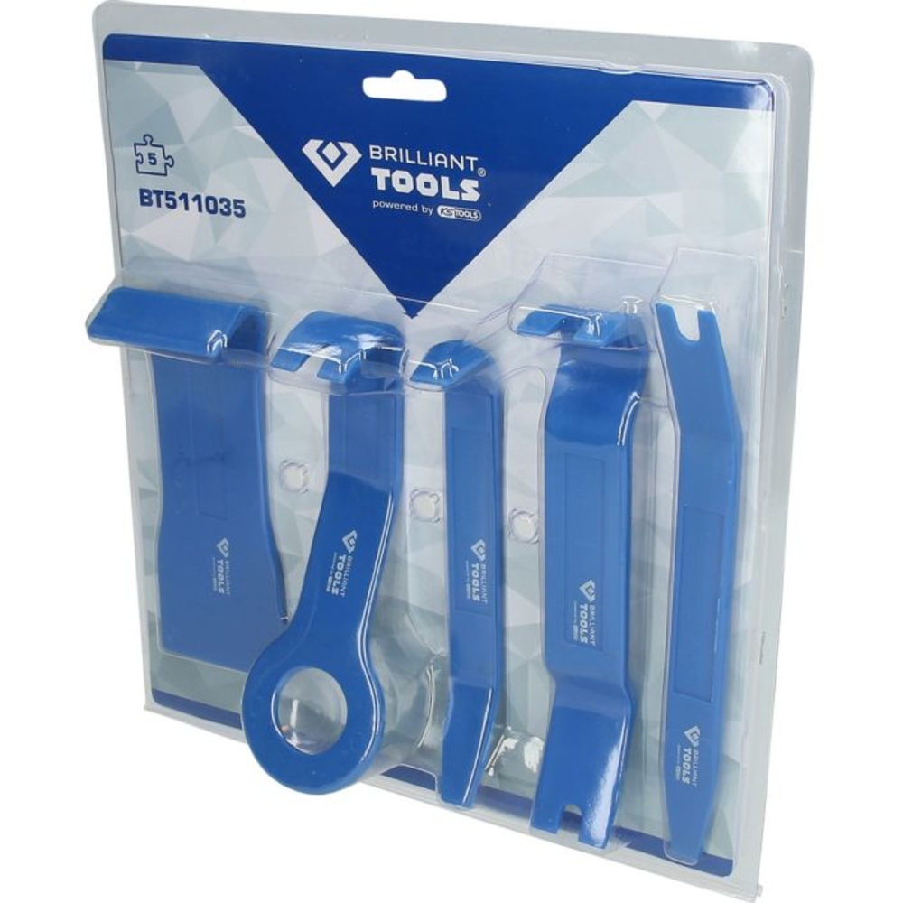 Jeu d’outils pour le démontage de garnitures 5 pcs BRILLIANT TOOLS - KS TOOLS - BT511035