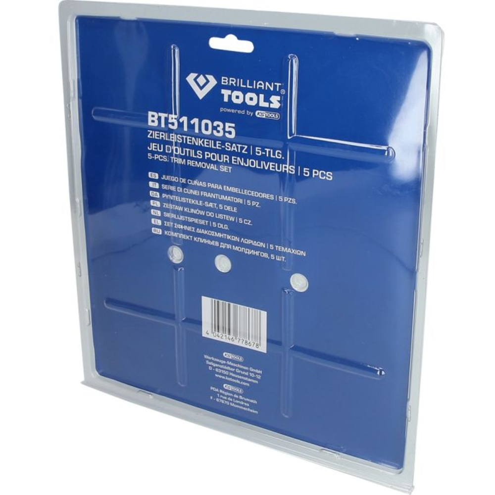 Jeu d’outils pour le démontage de garnitures 5 pcs BRILLIANT TOOLS - KS TOOLS - BT511035
