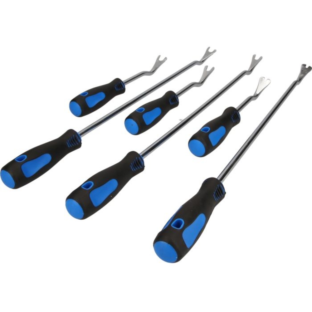 Jeu d'outils pour dégrafer les clips d’habillage 6 pcs BRILLIANT TOOLS - KS TOOLS - BT511045