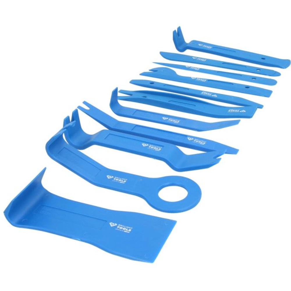 Jeu de leviers plastique pour garnitures 11 pcs BRILLIANT TOOLS - KS TOOLS - BT511065