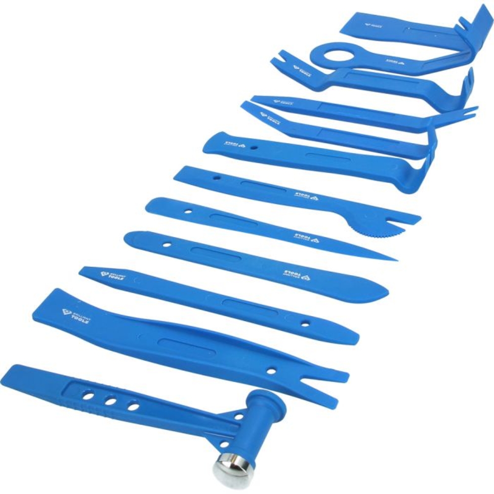 Jeu de leviers plastique pour garnitures 12 pcs BRILLIANT TOOLS - KS TOOLS - BT511075