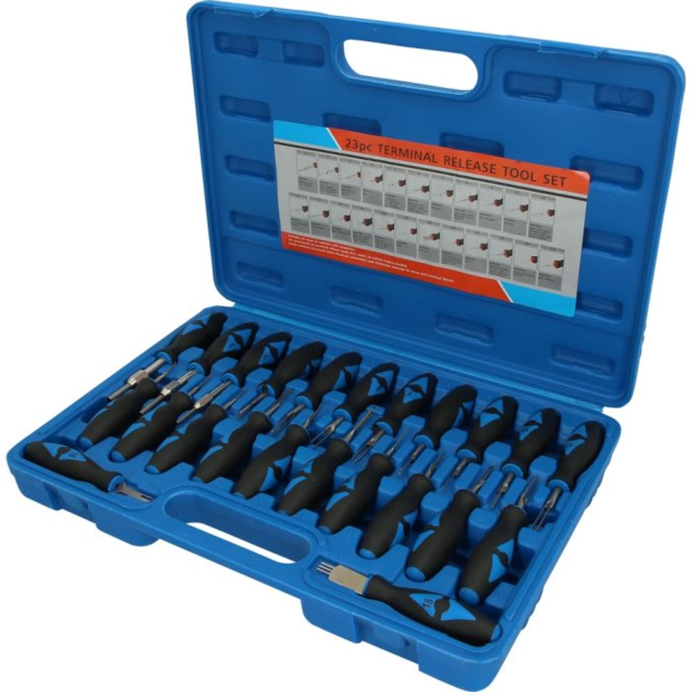 Jeu d’extracteurs de cosses pour connecteurs 23 pcs BRILLIANT TOOLS - KS TOOLS - BT511100