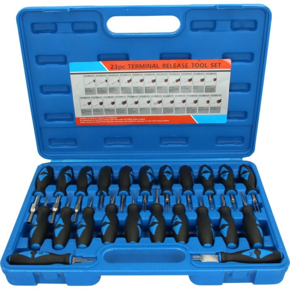 Jeu d’extracteurs de cosses pour connecteurs 23 pcs BRILLIANT TOOLS - KS TOOLS - BT511100
