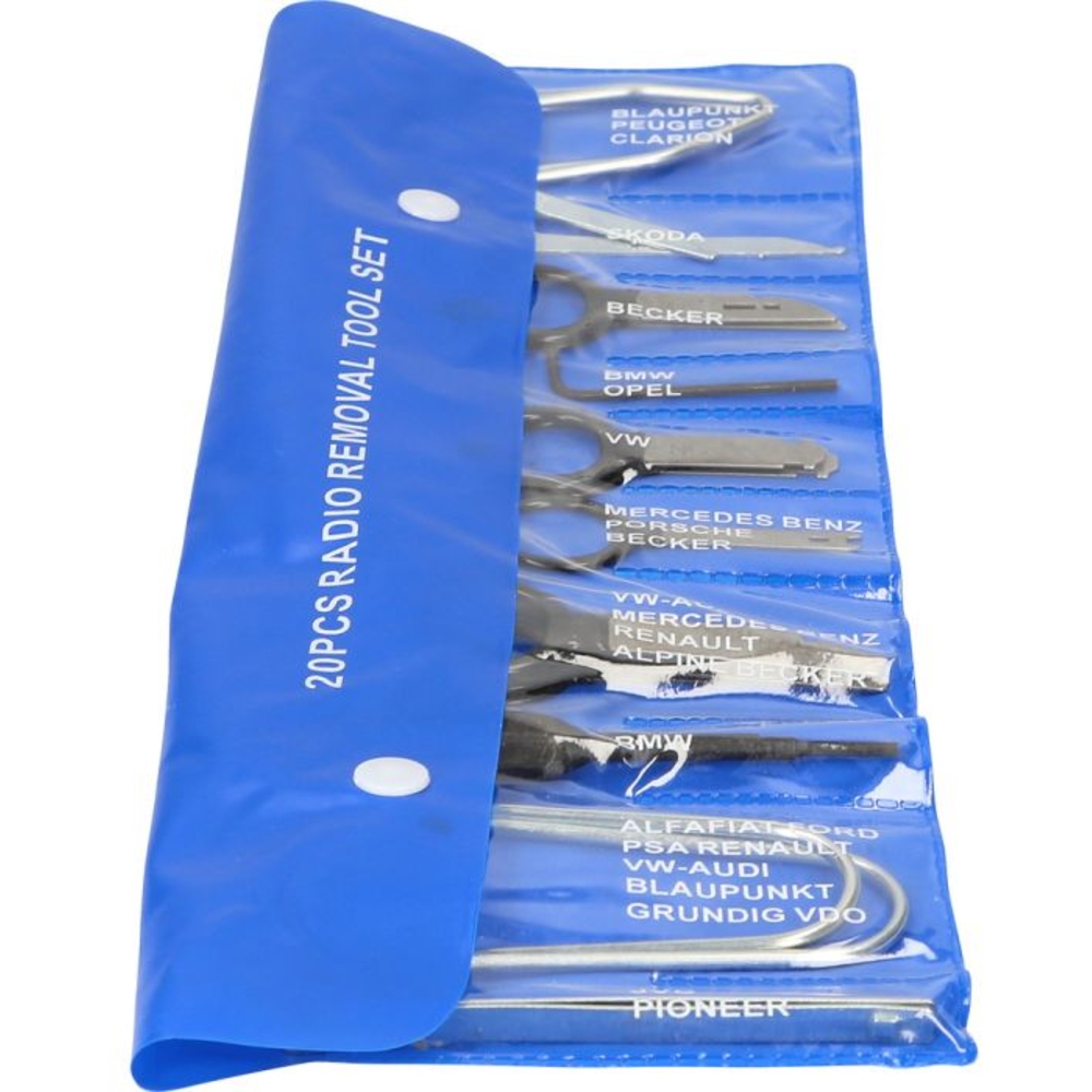 Jeu d’outils de démontage pour radio 20 pcs BRILLIANT TOOLS - KS TOOLS - BT511200