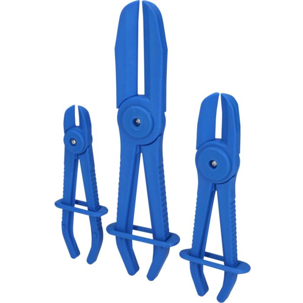 Jeu de pinces à clamper droites 3 pcs BRILLIANT TOOLS - KS TOOLS - BT521010