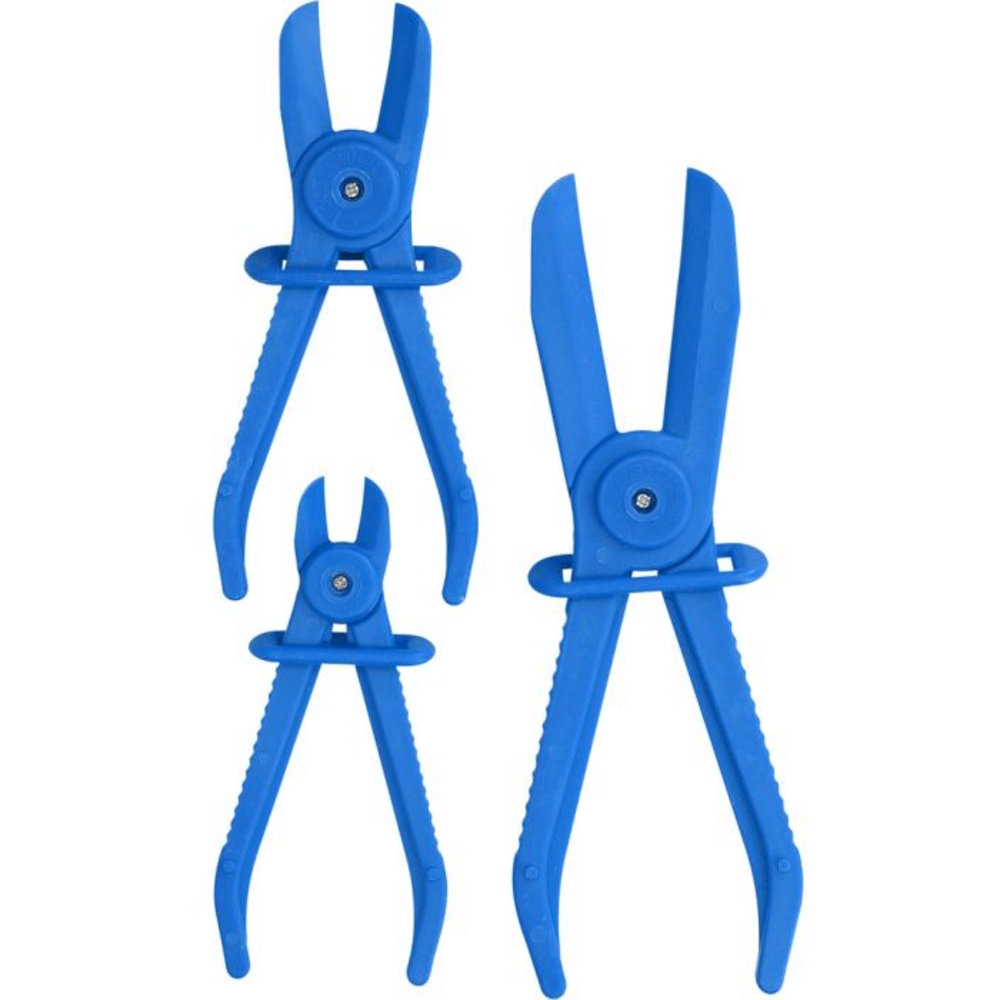 Jeu de pinces à clamper droites 3 pcs BRILLIANT TOOLS - KS TOOLS - BT521010