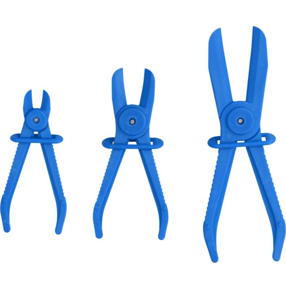 Jeu de pinces à clamper droites 3 pcs BRILLIANT TOOLS - KS TOOLS - BT521010