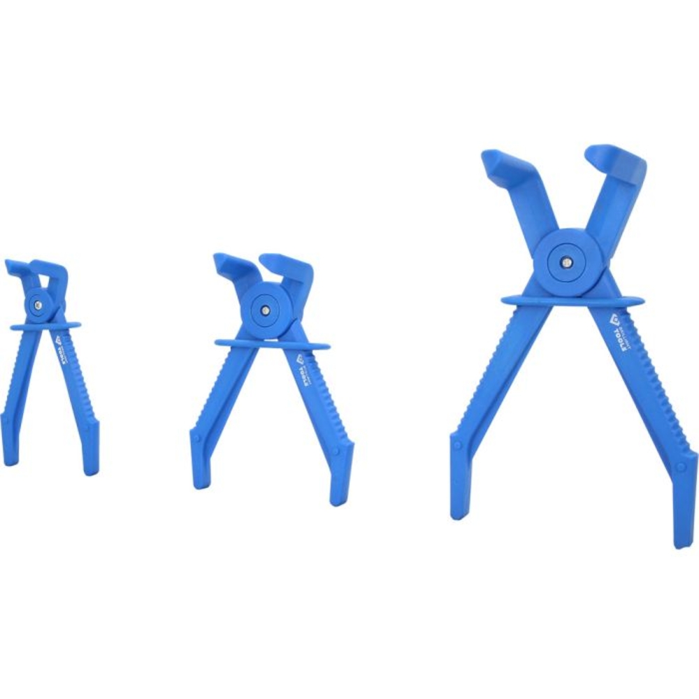Jeu de pinces à clamper coudées à 90° 3 pcs BRILLIANT TOOLS - KS TOOLS - BT521015