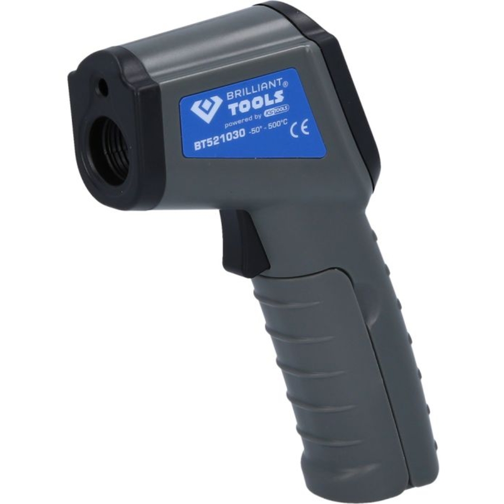 Thermomètre laser - 50° à + 500°C BRILLIANT TOOLS - KS TOOLS - BT521030