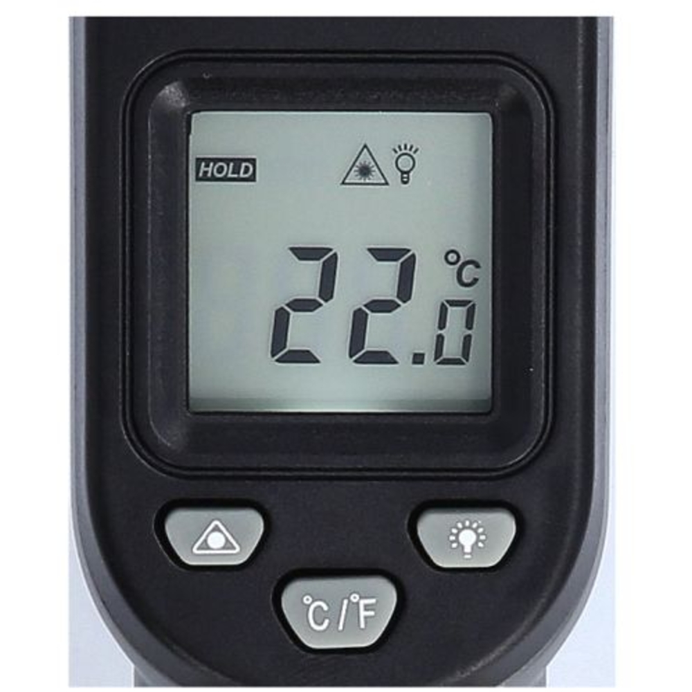 Thermomètre laser - 50° à + 500°C BRILLIANT TOOLS - KS TOOLS - BT521030