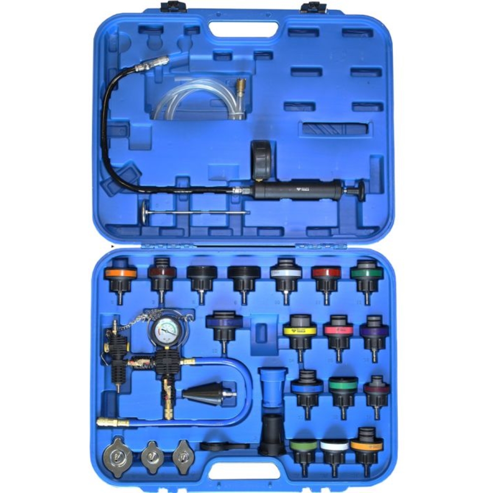 Kit universel de diagnostic de système de refroidissement 28 pcs BRILLIANT TOOLS - KS TOOLS - BT521150