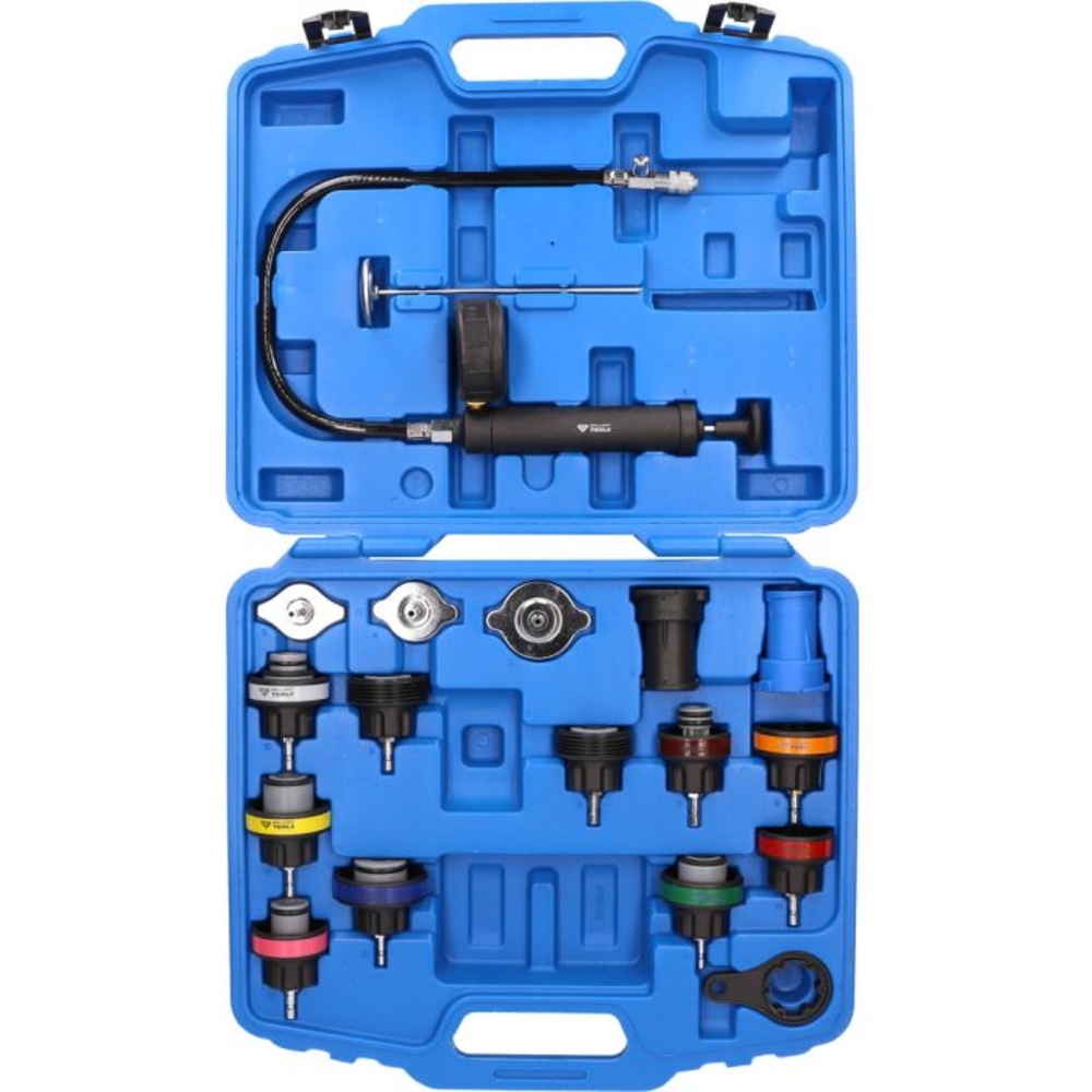 Kit universel de diagnostic de système de refroidissement 18 pcs BRILLIANT TOOLS - KS TOOLS - BT521200