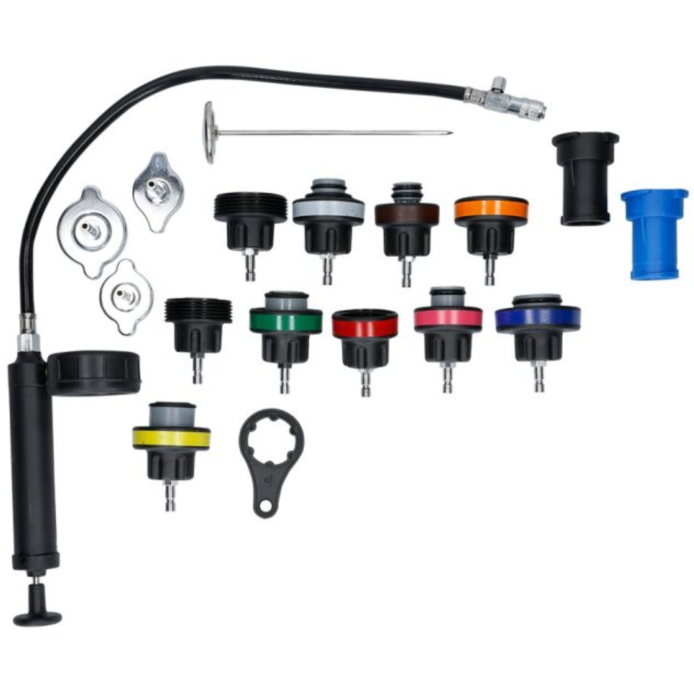 Kit universel de diagnostic de système de refroidissement 18 pcs BRILLIANT TOOLS - KS TOOLS - BT521200