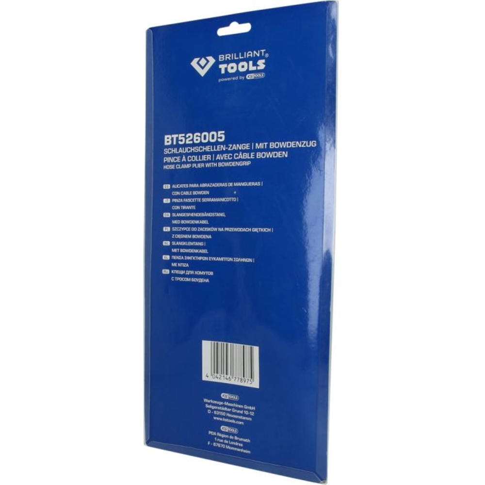 Pince à collier avec câble Bowden BRILLIANT TOOLS - KS TOOLS - BT526005