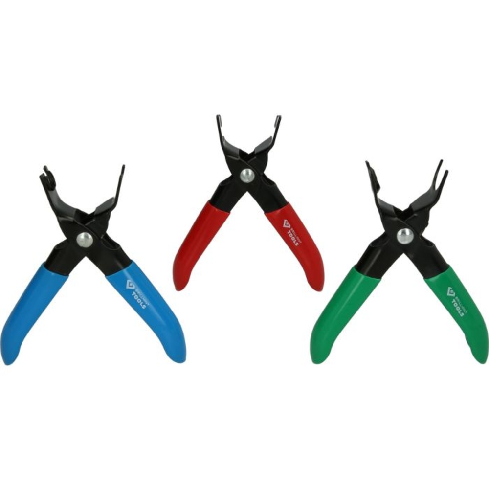Jeu de pinces de déverrouillage de conduite de carburant 3 pcs BRILLIANT TOOLS - KS TOOLS - BT531000