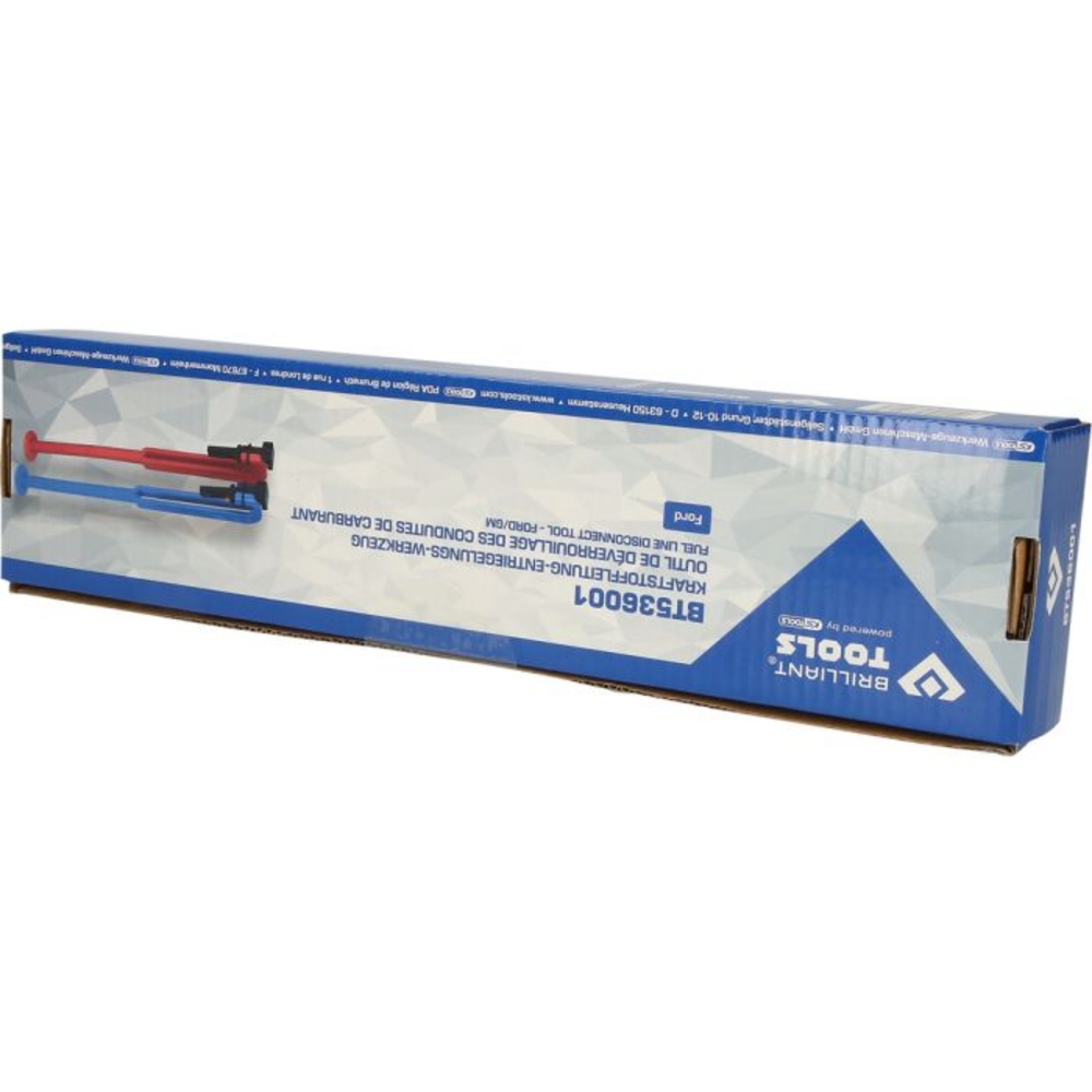 Jeu de 2 outils pour déverrouillage des conduites de carburant pour Ford-GM BRILLIANT TOOLS - KS TOOLS - BT536001