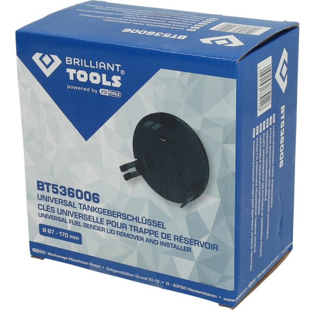 Clé universelle pour trappe de réservoir BRILLIANT TOOLS - KS TOOLS - BT536006