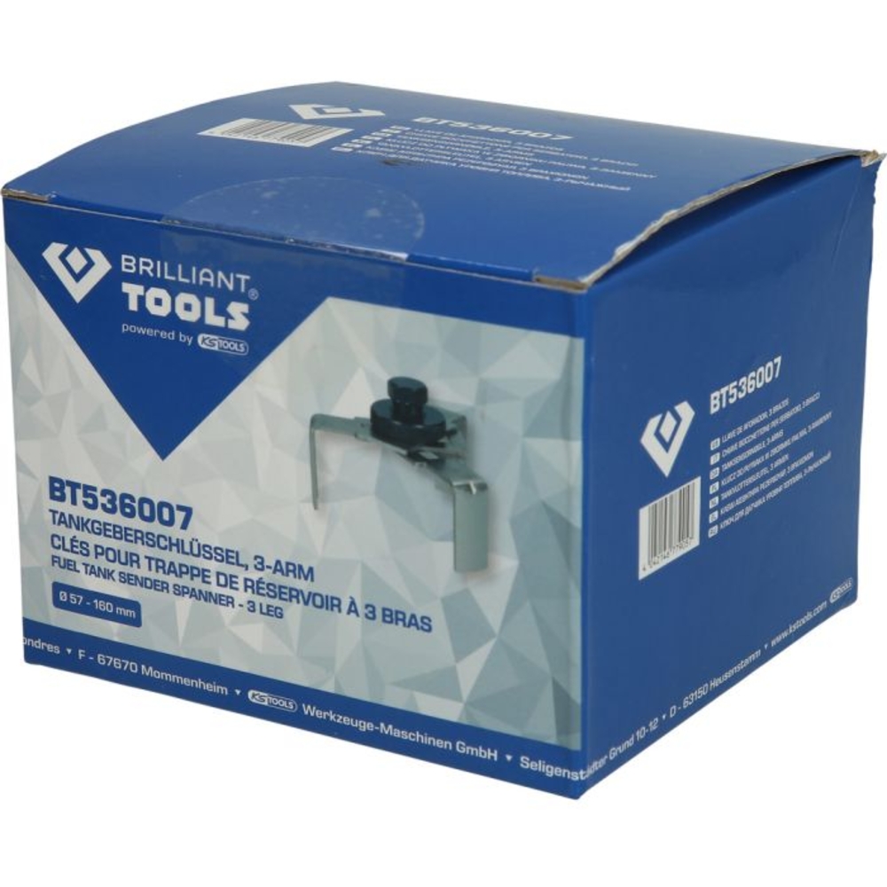 Clé pour trappe de réservoir à 3 bras BRILLIANT TOOLS - KS TOOLS - BT536007
