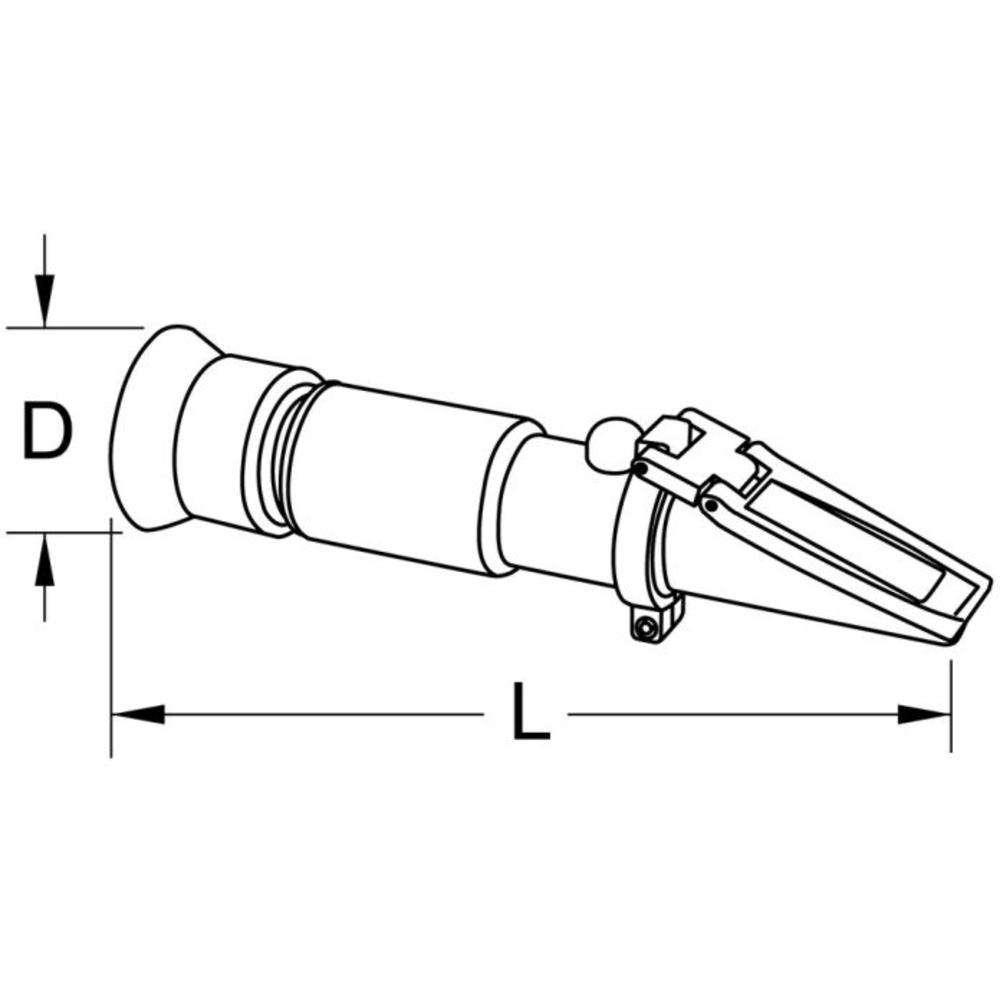 Réfractomètre BRILLIANT TOOLS - KS TOOLS - BT536010