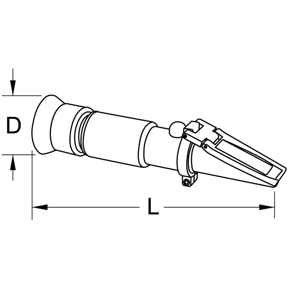 Réfractomètre BRILLIANT TOOLS - KS TOOLS - BT536010