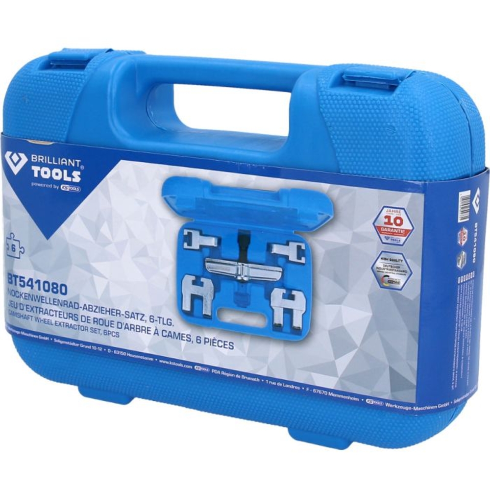 Set d'extracteur de poulie d'arbre à cames 6 pcs BRILLIANT TOOLS - KS TOOLS - BT541080