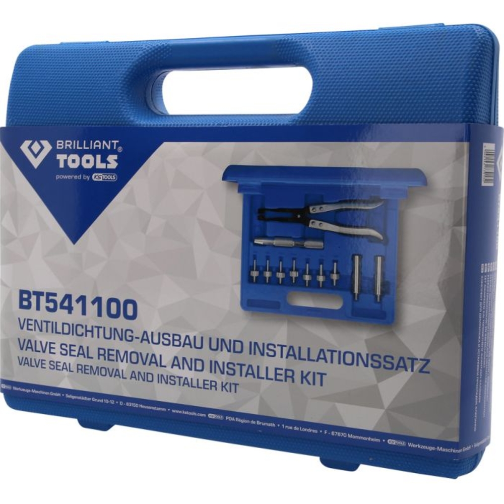 Coffret d'outils pour changement des joints de soupape 11 pcs BRILLIANT TOOLS - KS TOOLS - BT541100