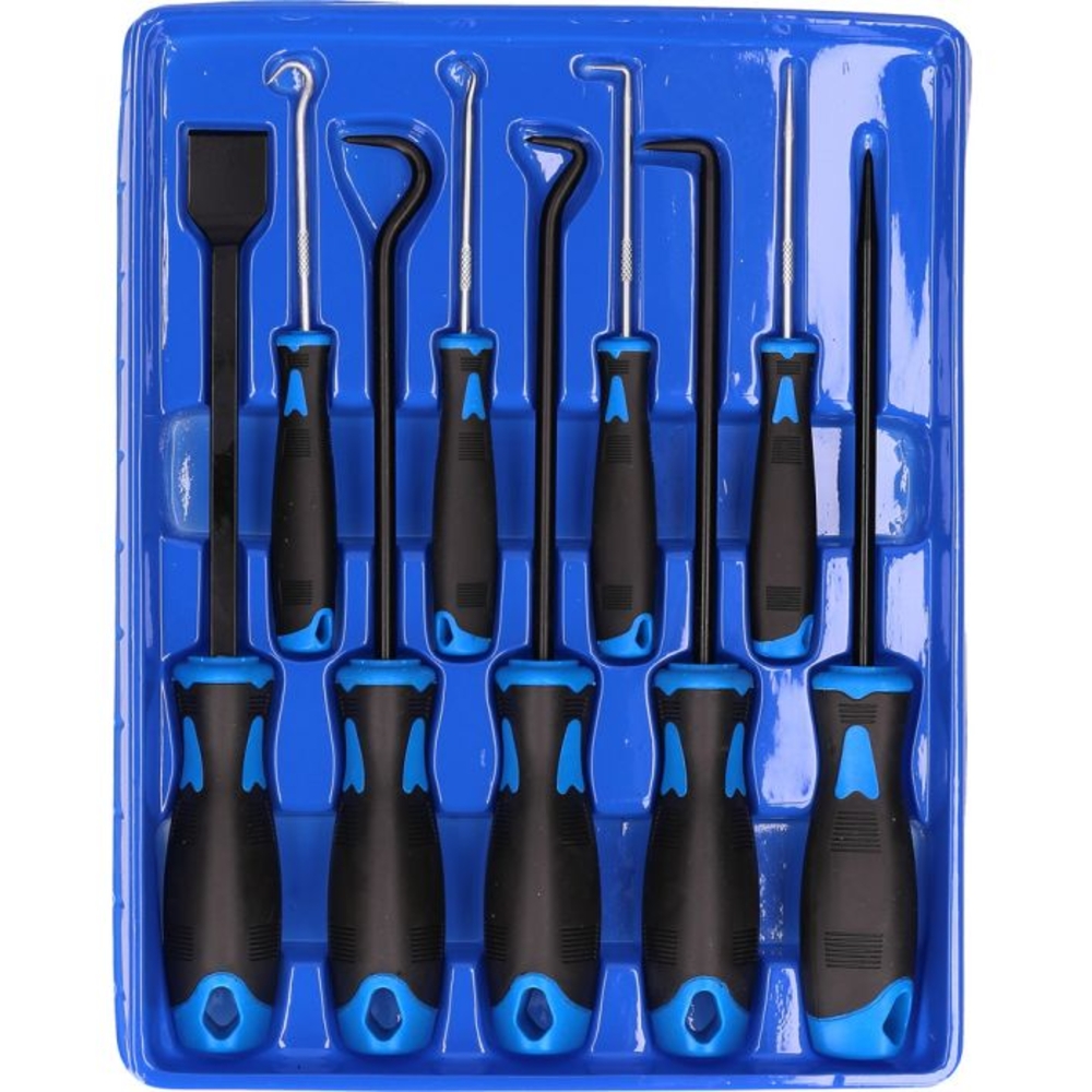 Jeu de crochets et grattoir 9 pcs BRILLIANT TOOLS - KS TOOLS - BT542010