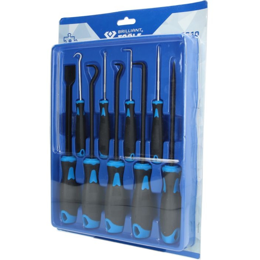 Jeu de crochets et grattoir 9 pcs BRILLIANT TOOLS - KS TOOLS - BT542010