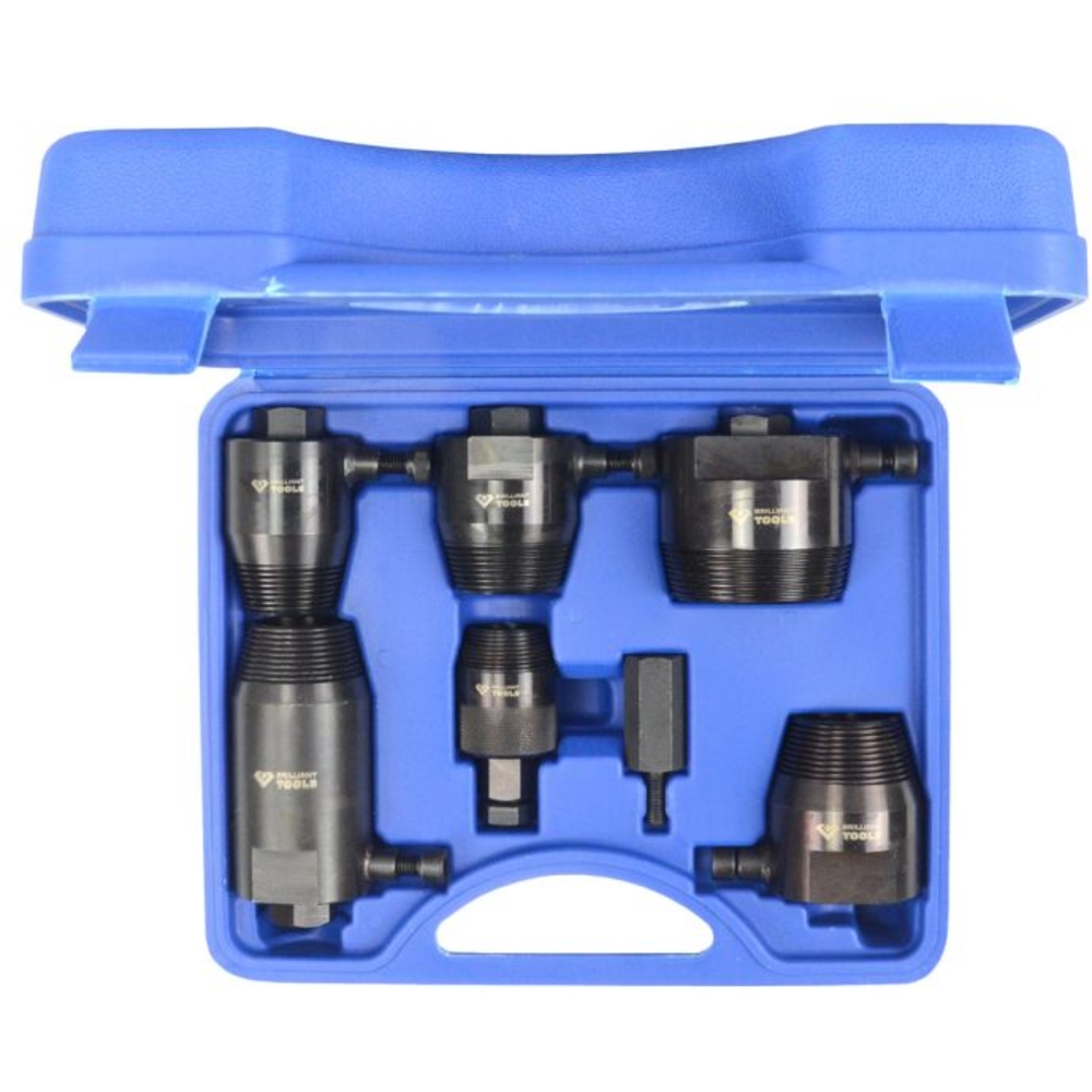 Coffret d'extracteurs de bagues d'étanchéité de vilebrequin/arbre à cames pour VAG 7 pcs BRILLIANT TOOLS - KS TOOLS - BT542070