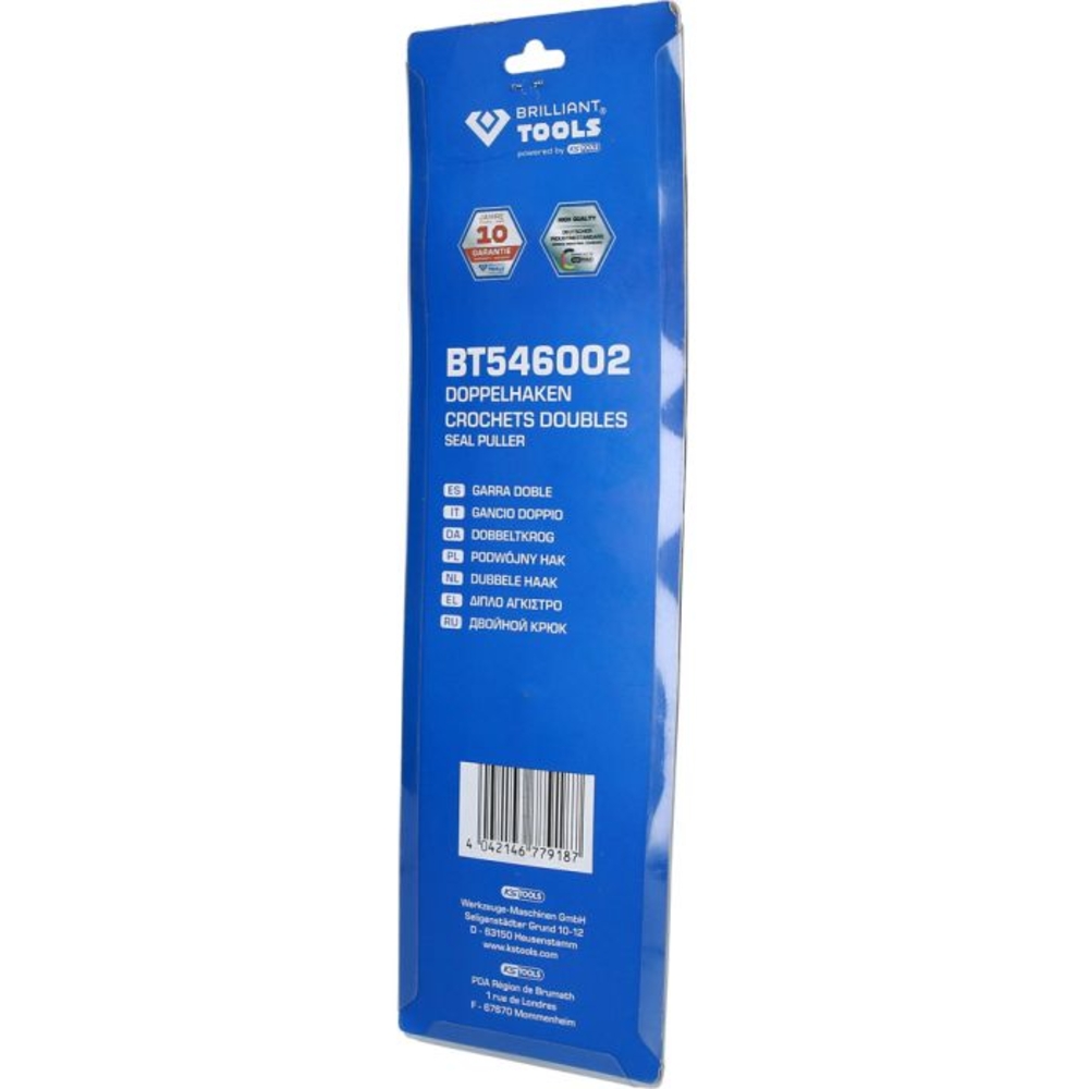 Outil à crochet double BRILLIANT TOOLS - KS TOOLS - BT546002