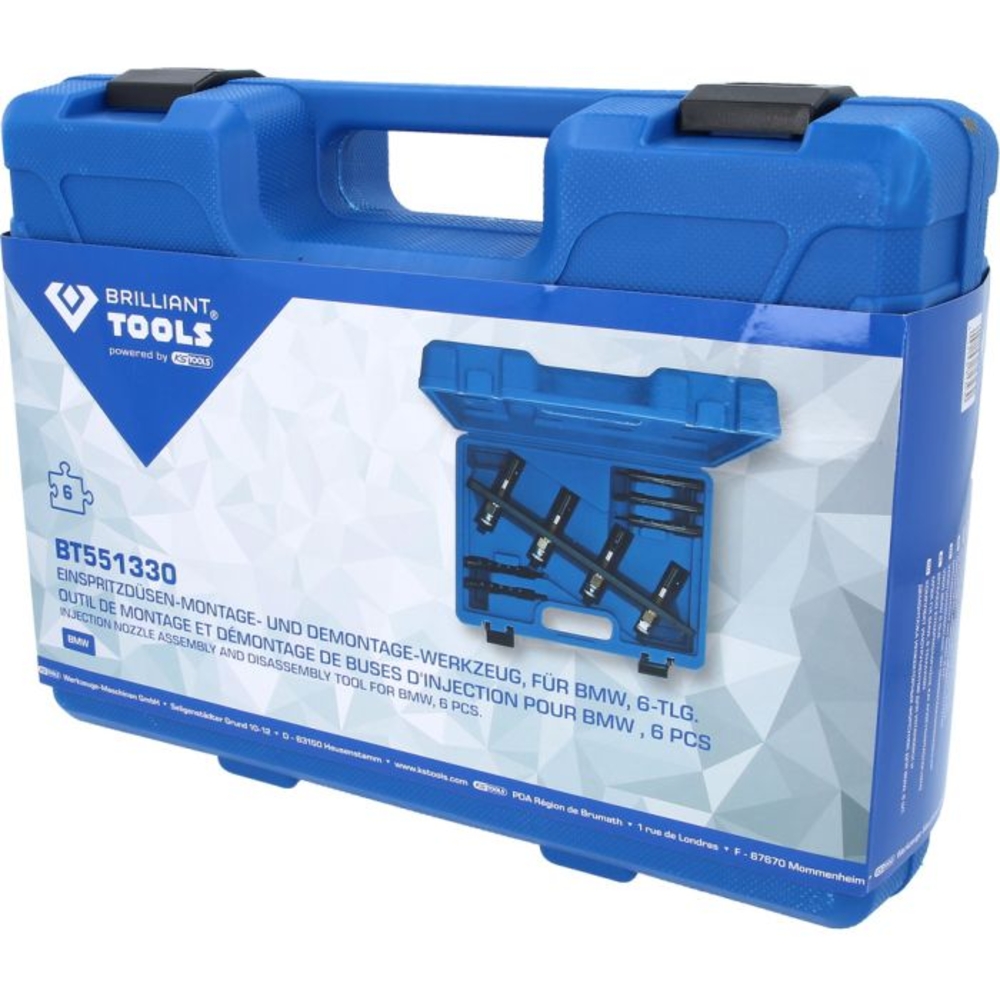 Outil de montage et démontage de buses d'injection pour BMW 6 pcs BRILLIANT TOOLS - KS TOOLS - BT551330