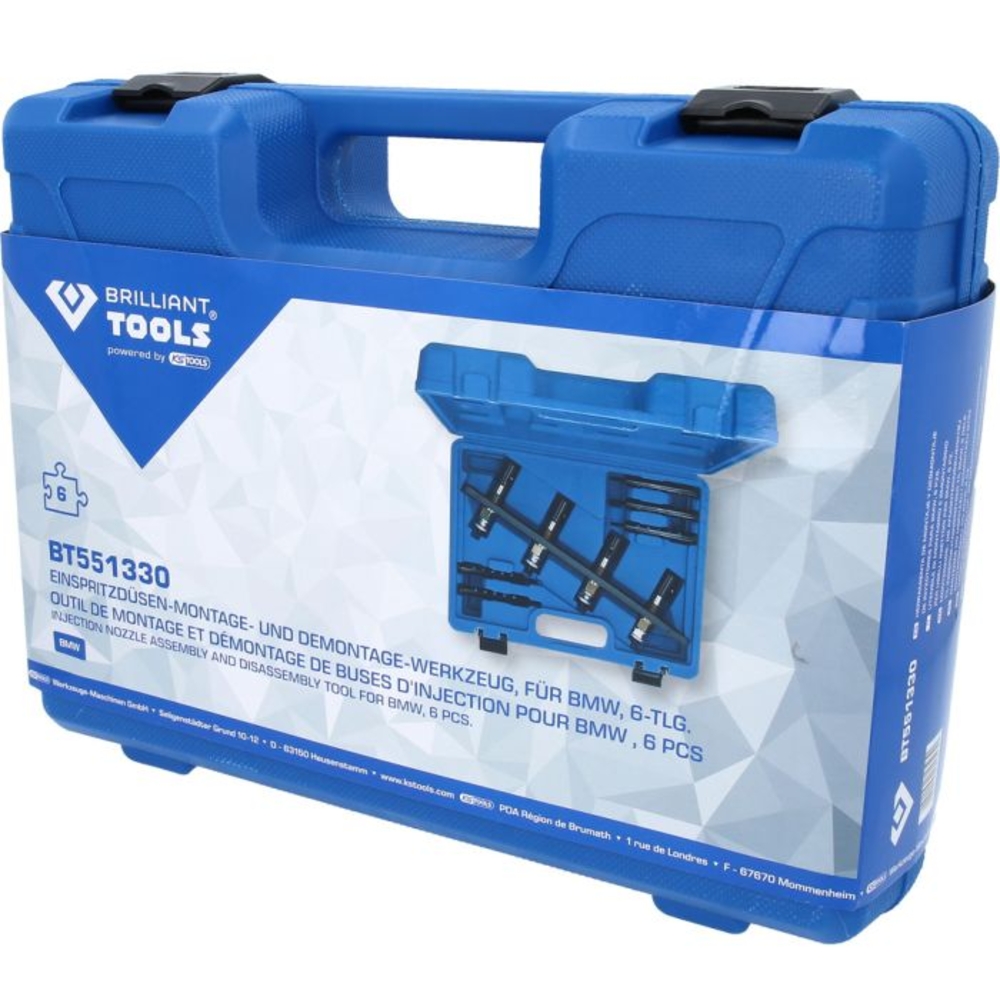 Outil de montage et démontage de buses d'injection pour BMW 6 pcs BRILLIANT TOOLS - KS TOOLS - BT551330